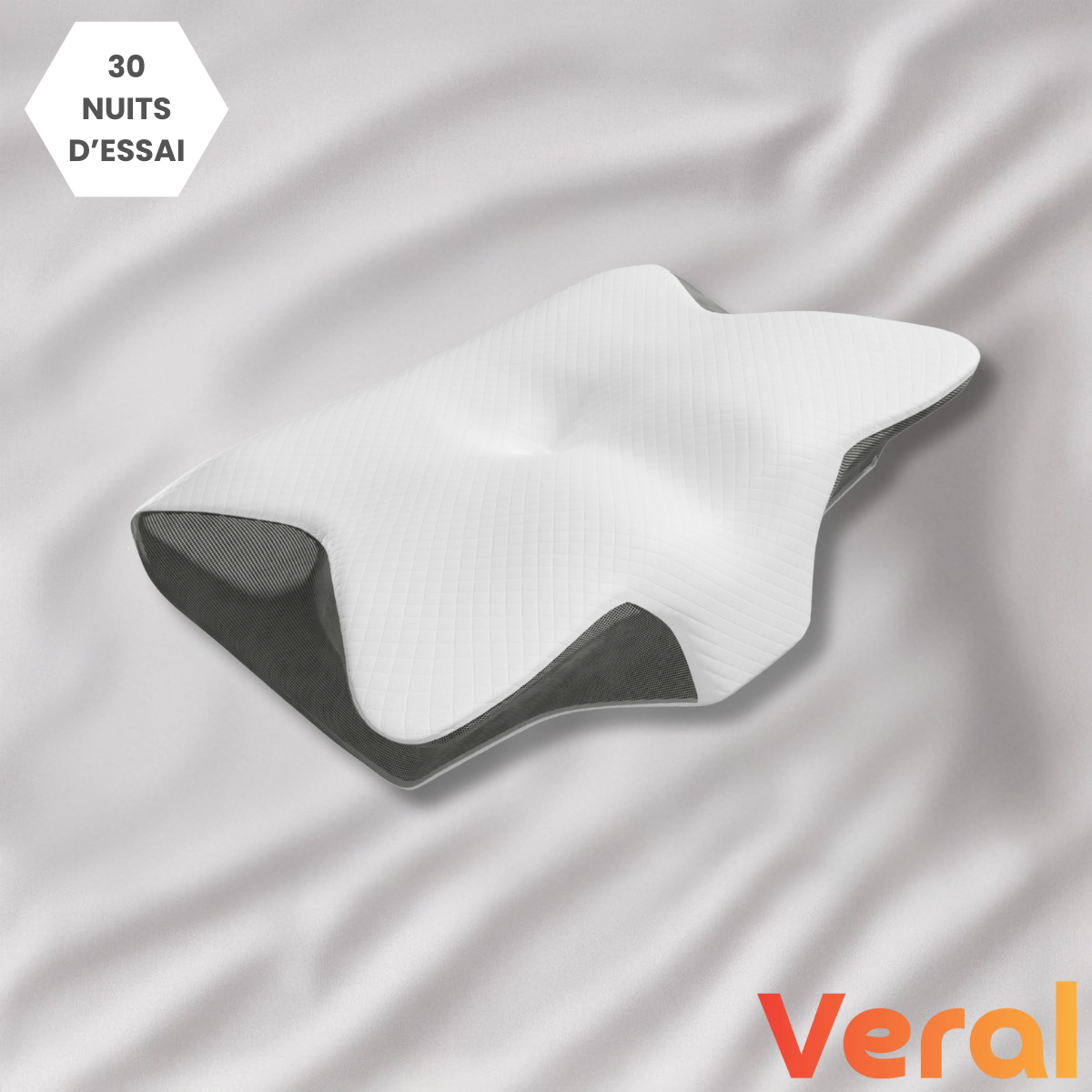 Dorméa™ – Coussin orthopédique haute précision