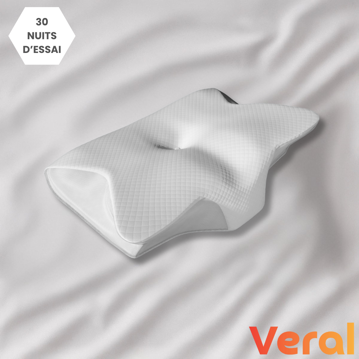 Dorméa™ – Coussin orthopédique haute précision
