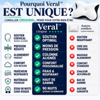 Dorméa™ – Oreiller cervical ergonomique