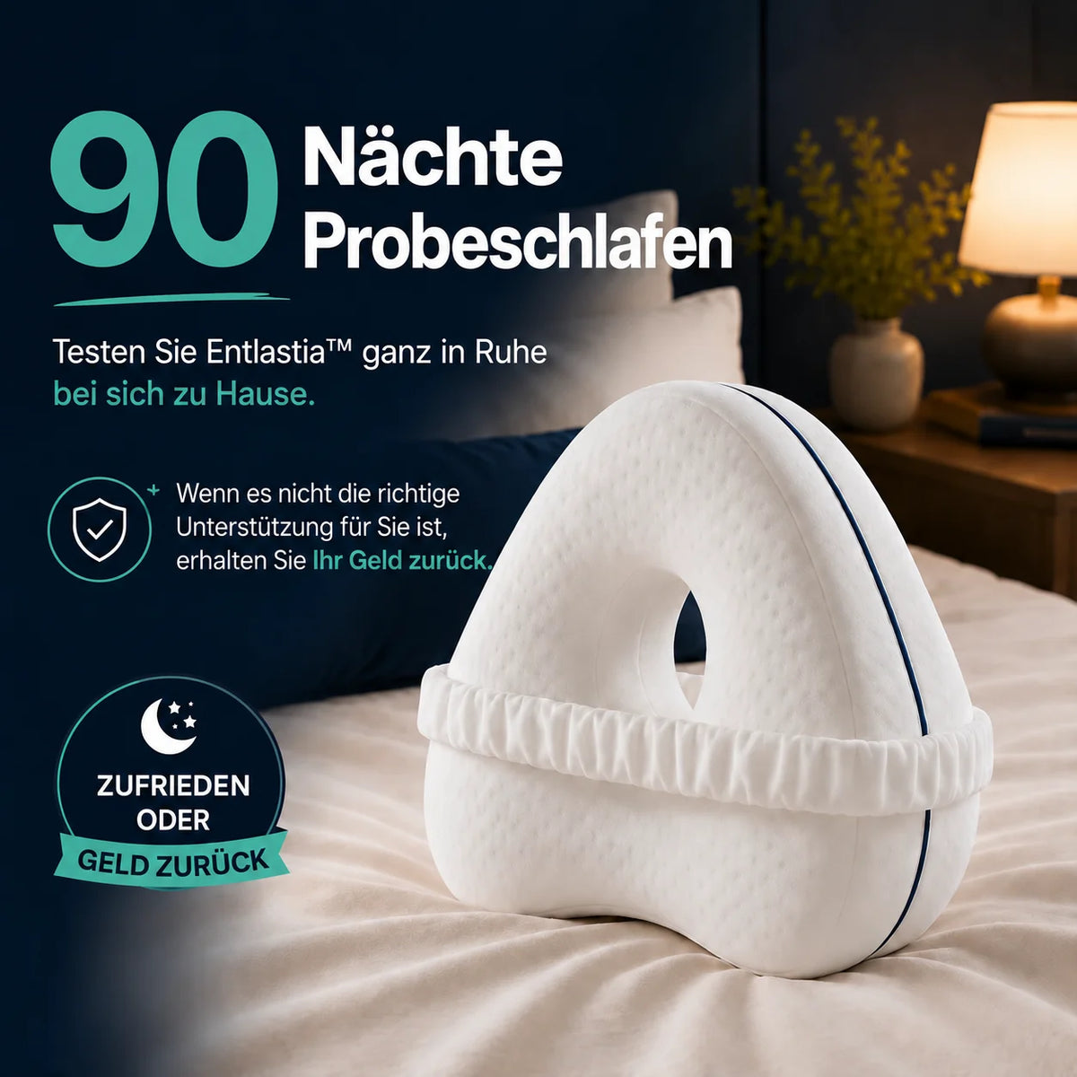 Entlastia™ – Ergonomisches Stützkissen für spürbare Entlastung