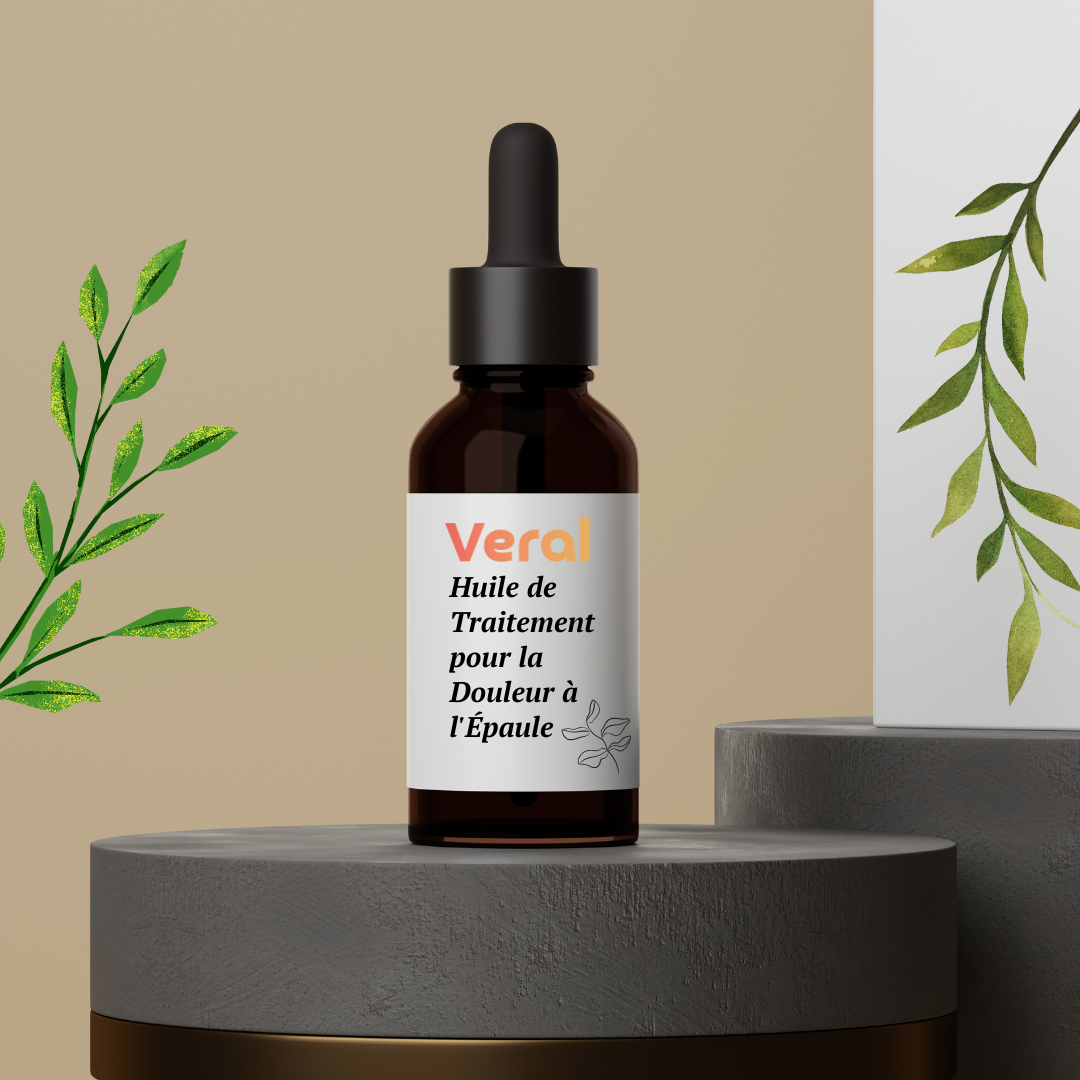 Veral™ - Huile de Traitement pour la Douleur à l'Épaule - Soulagement Instantané et Naturel