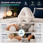 Soutinéa™ – Coussin de soutien ergonomique 4-en-1