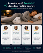 Soutinéa™ – Coussin de soutien ergonomique 4-en-1