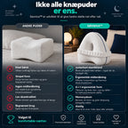 Søvniva™ – Ergonomisk knæpude til aflastning af hofter og knæ